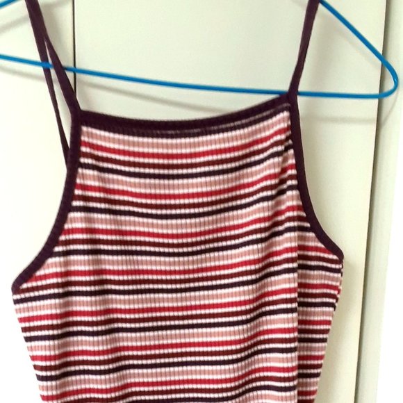 Rue 21 Rib multi color stripes Tank top - Picture 4 of 4